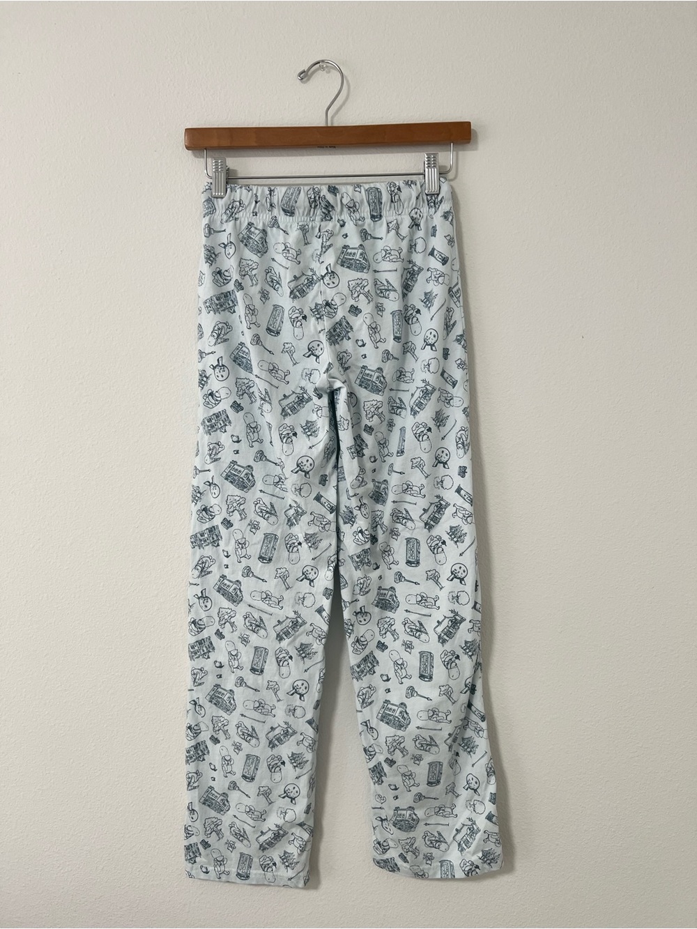 Disney Blue Cotton Winnie the Pooh Pajama Pants - Picture 3 of 8